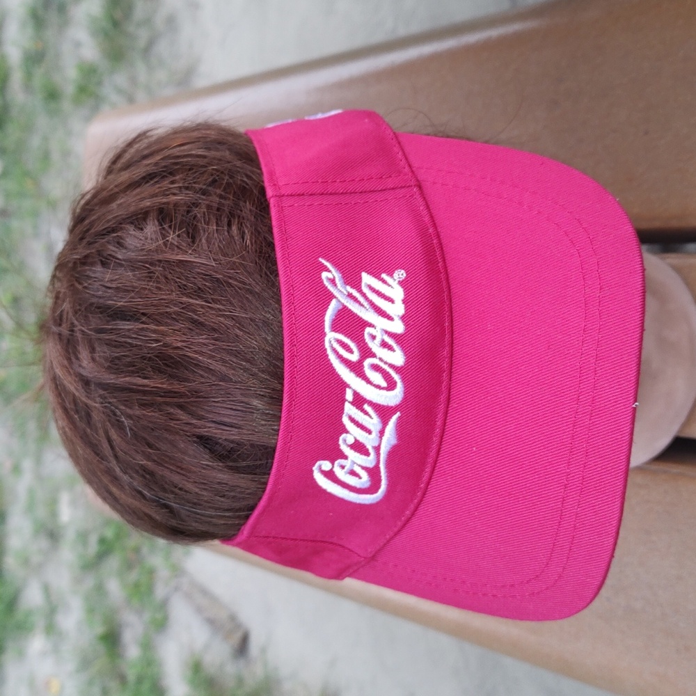 Coca Cola Refresh Recycle Re-Use Embroidered Stra… - image 1